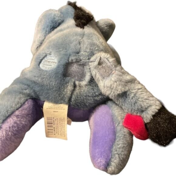 Disney Eeyore Detachable Tail Plush Stuffed Animal Blue & Purple Soft Toy - Picture 5 of 8
